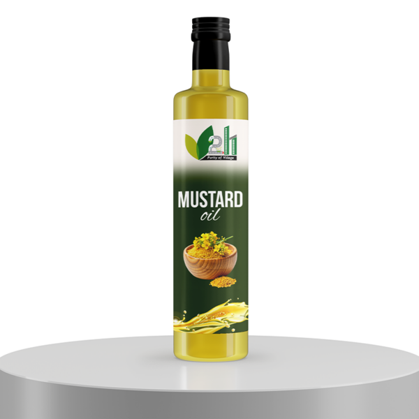 Wood-Pressed Mustard Oil